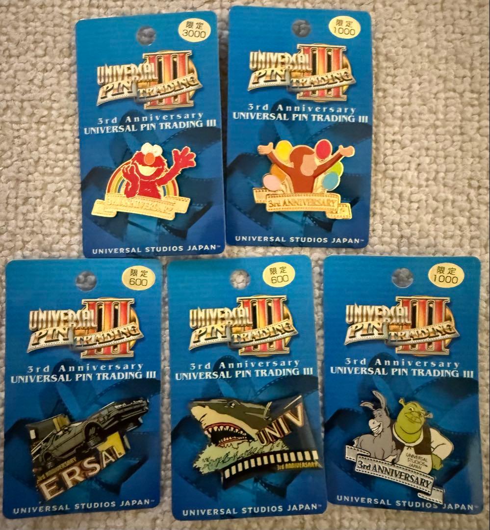 USJ ピントレーディングIII 3周年記念限定ピンバッジ20種セット