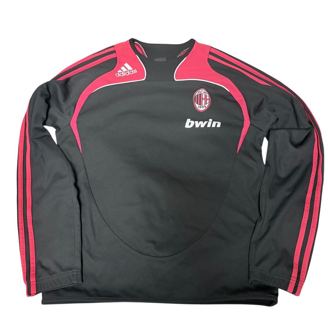 値下げ不可美品 ACミラン adidas 長袖シャツ bwin サイズM