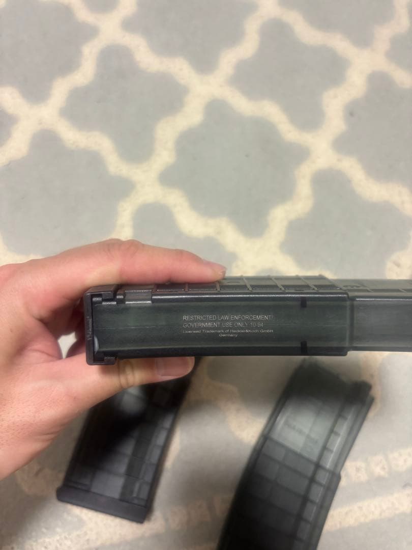 トレポン用　マガジン　透明グレー 3個セット