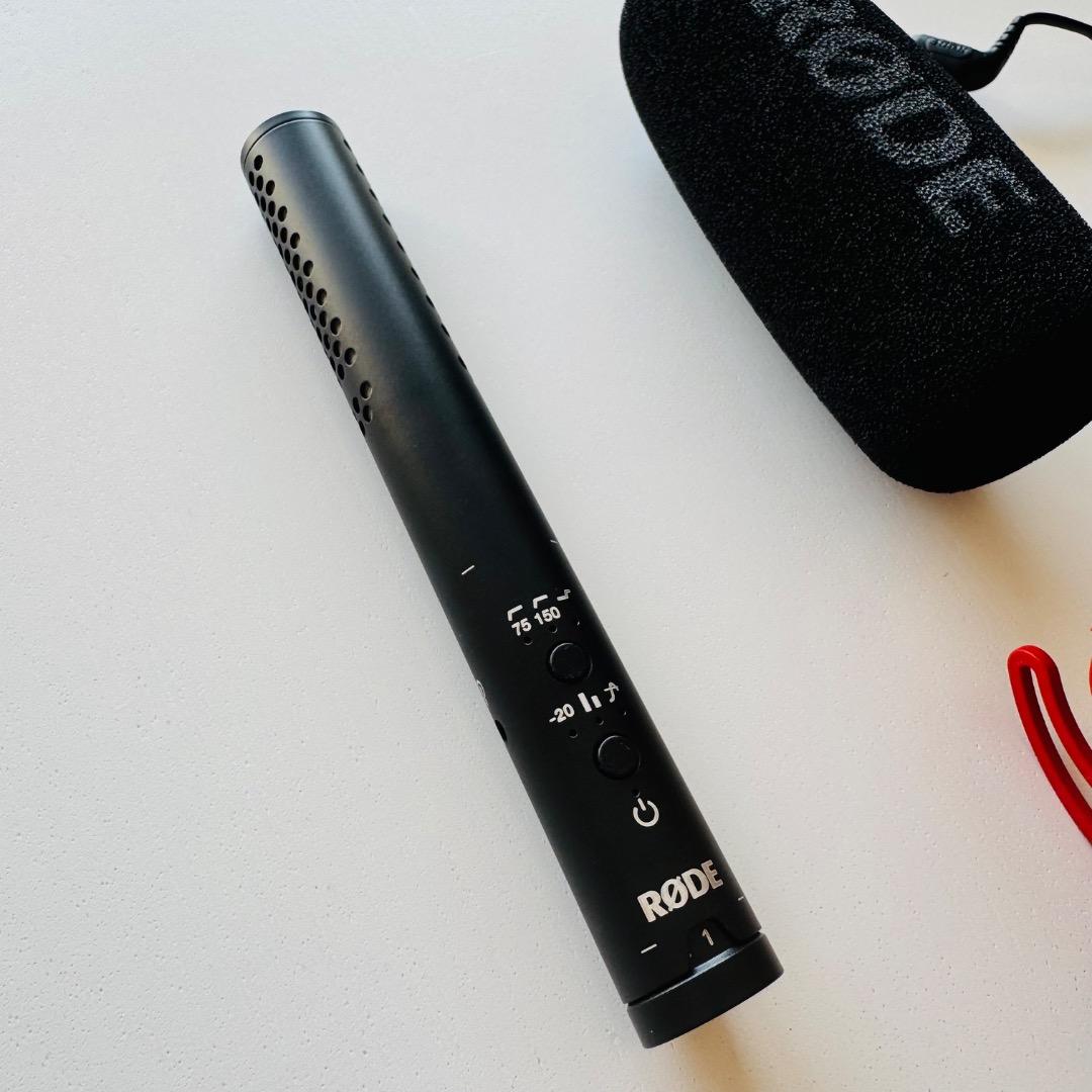 【ほぼ未使用】RØDE VideoMic NTG ショットガンマイク RODE