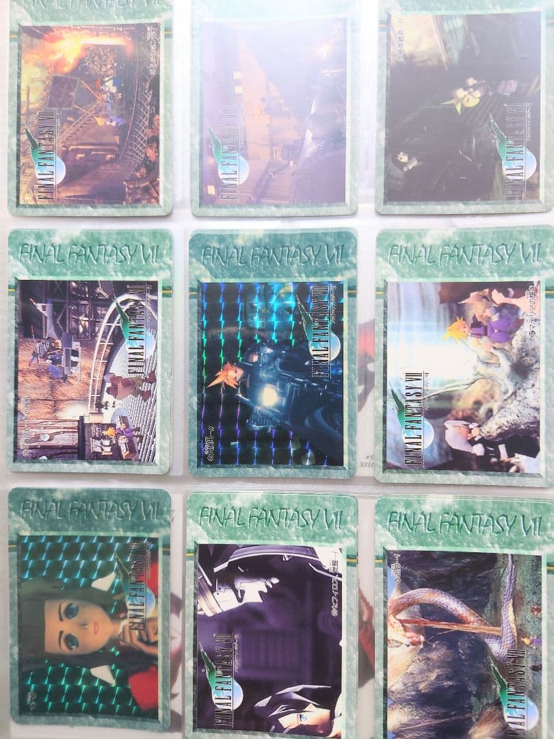 ※難有※　FF7 トレカ　カードダス　コレクションファイル