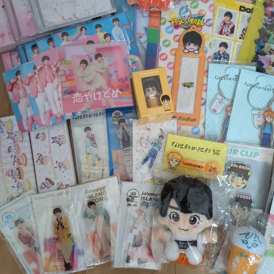 なにわ男子 大西流星 指人形 フォトカードホルダー ちびぬい グッズ まとめ売り