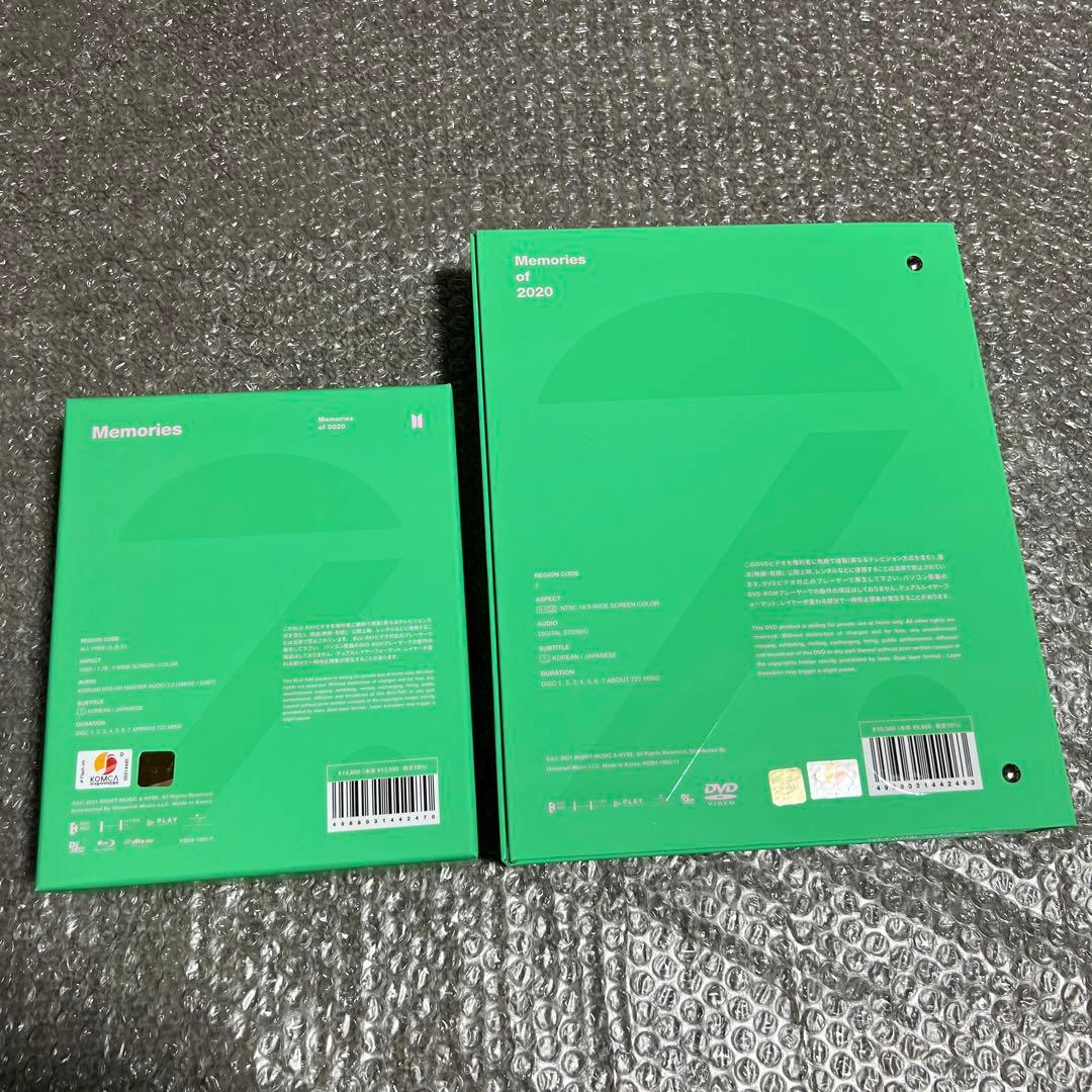 BTS MEMORIES OF 2020 DVD Blu-ray 日本語字幕