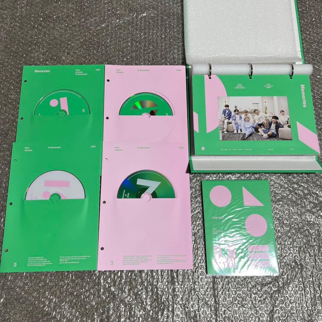 BTS MEMORIES OF 2020 DVD Blu-ray 日本語字幕