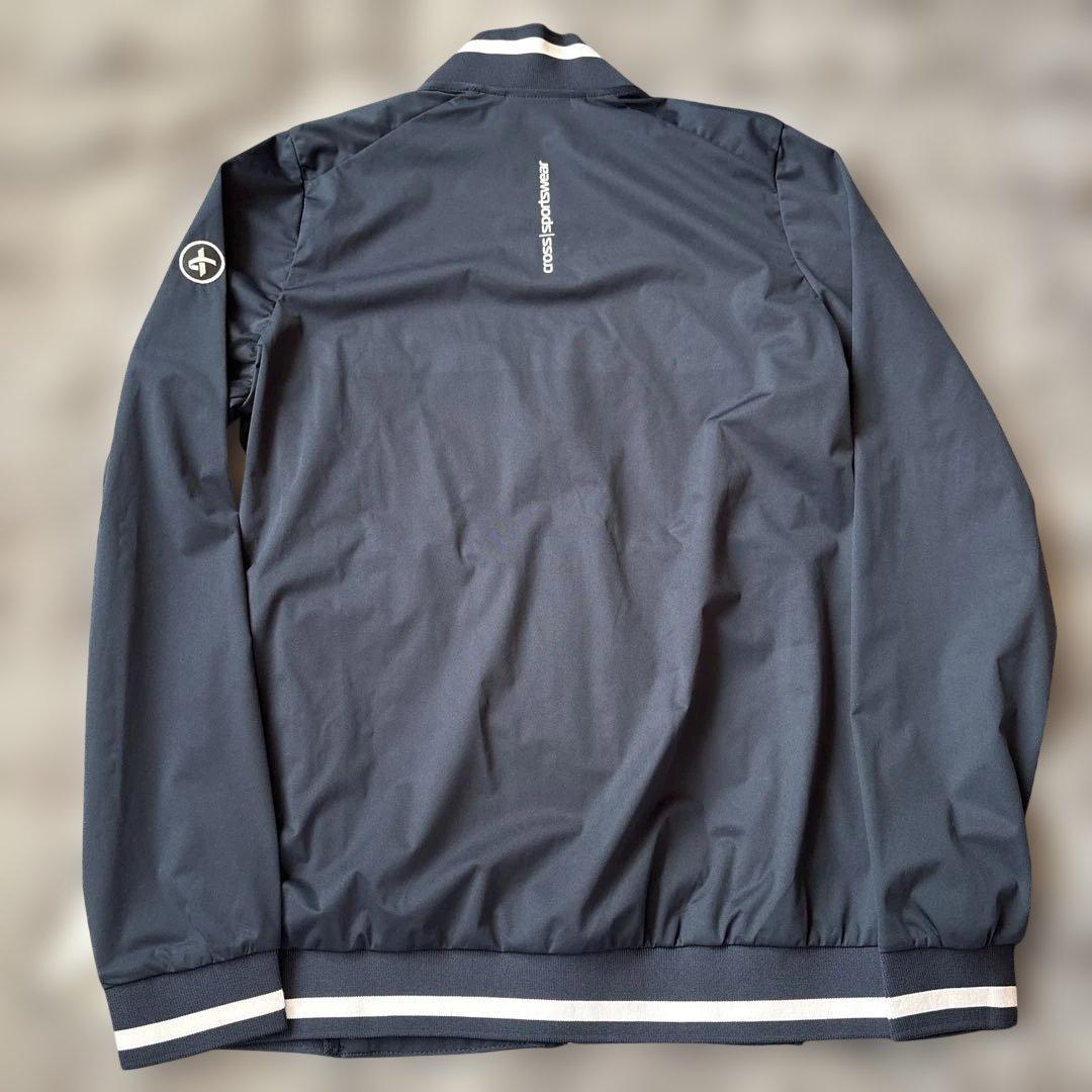【新品】cross sports wearジャケット ネイビーXS