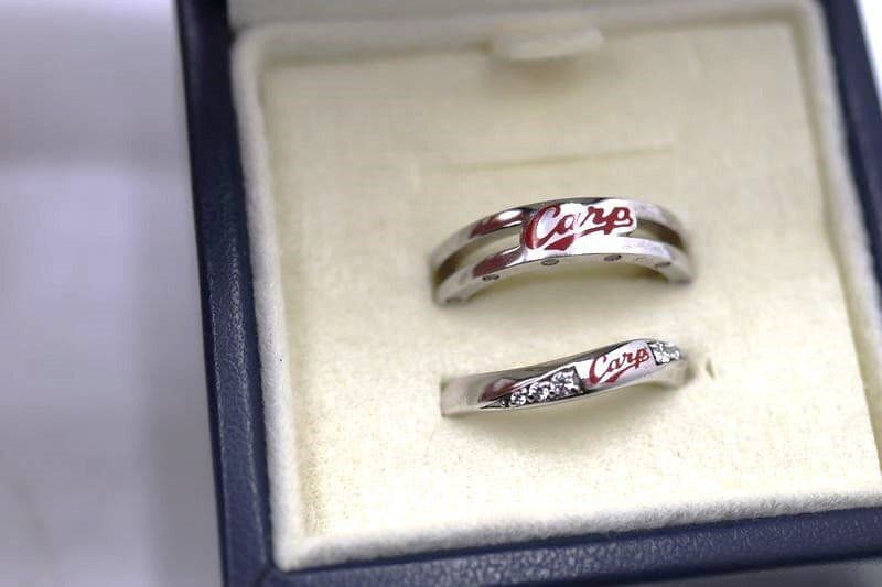 カープ　リング (925　SILVER)　10号 × 2 セット