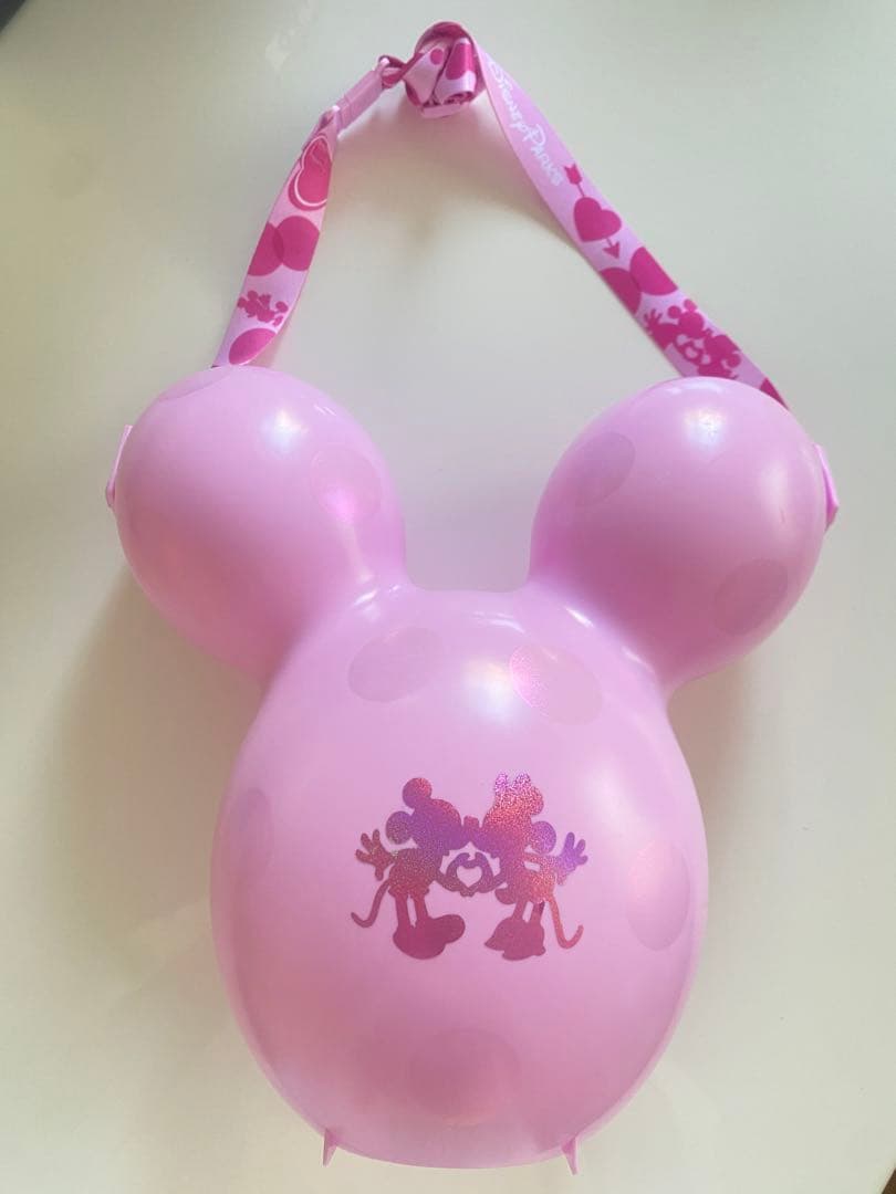 カリフォルニアディズニー バレンタイン限定 バルーン ポップコーンバケット