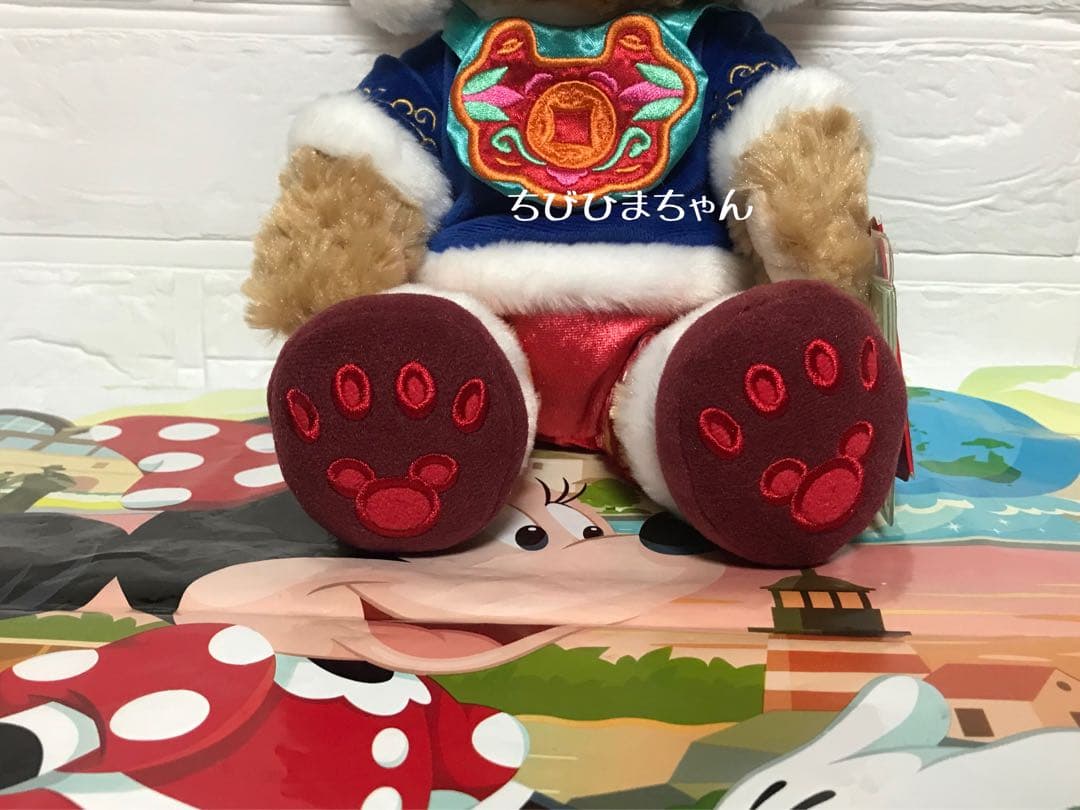 上海ディズニーランド♥ダッフィー&フレンズ♡旧正月 ダッフィー SSぬいぐるみ♥