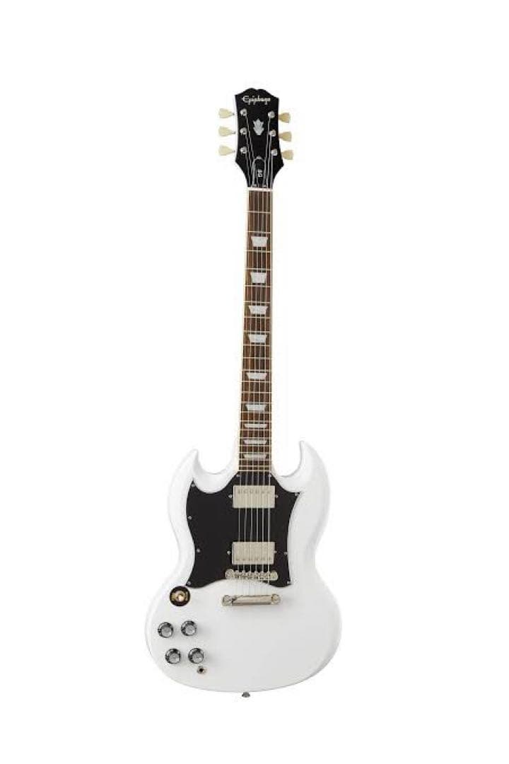 Epiphone SG ホワイト エレキギター　レフティ