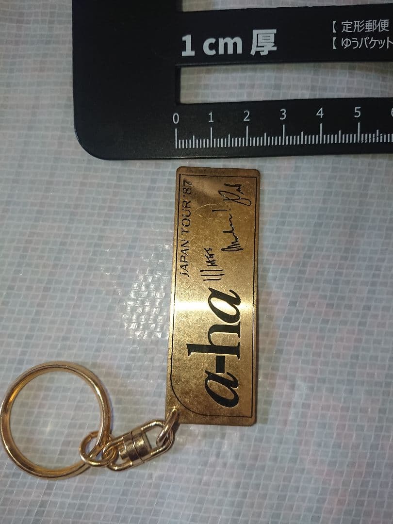 a-ha キーホルダー JAPAN TOUR 1987