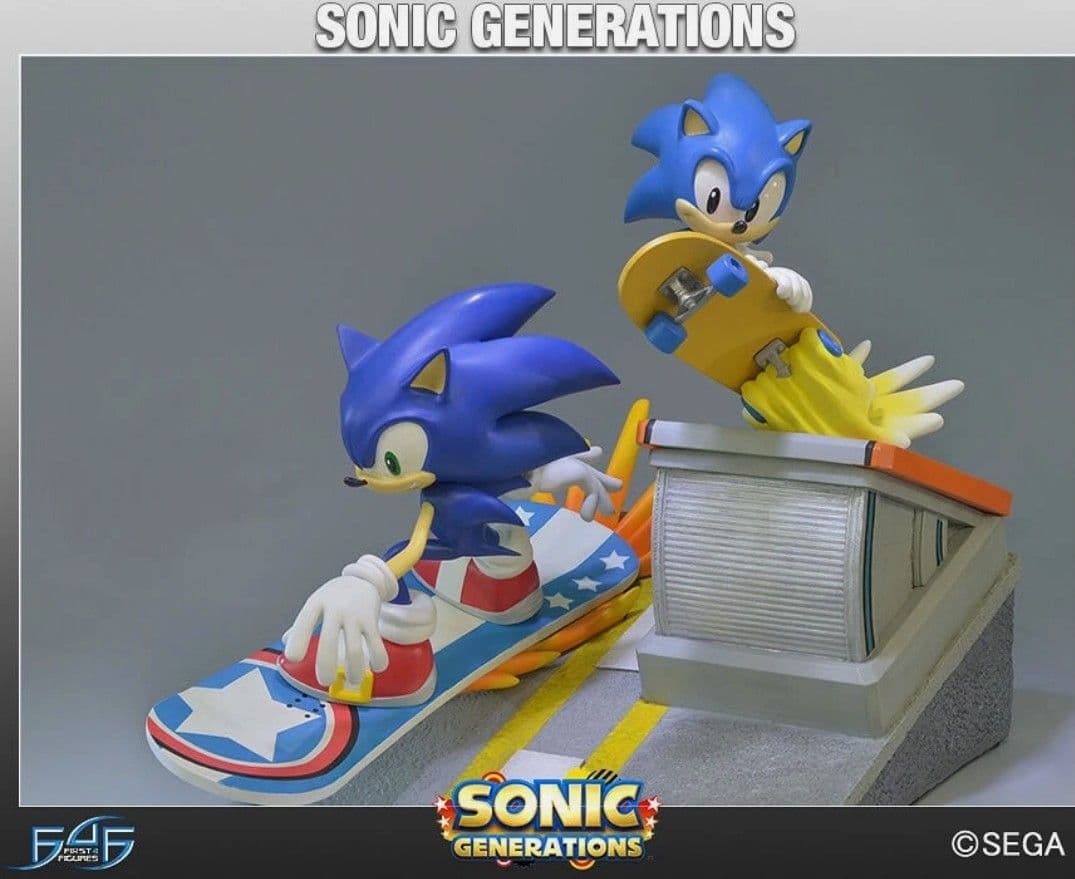 ソニック ジェネレーションズ シティエスケープ ジオラマフィギュア