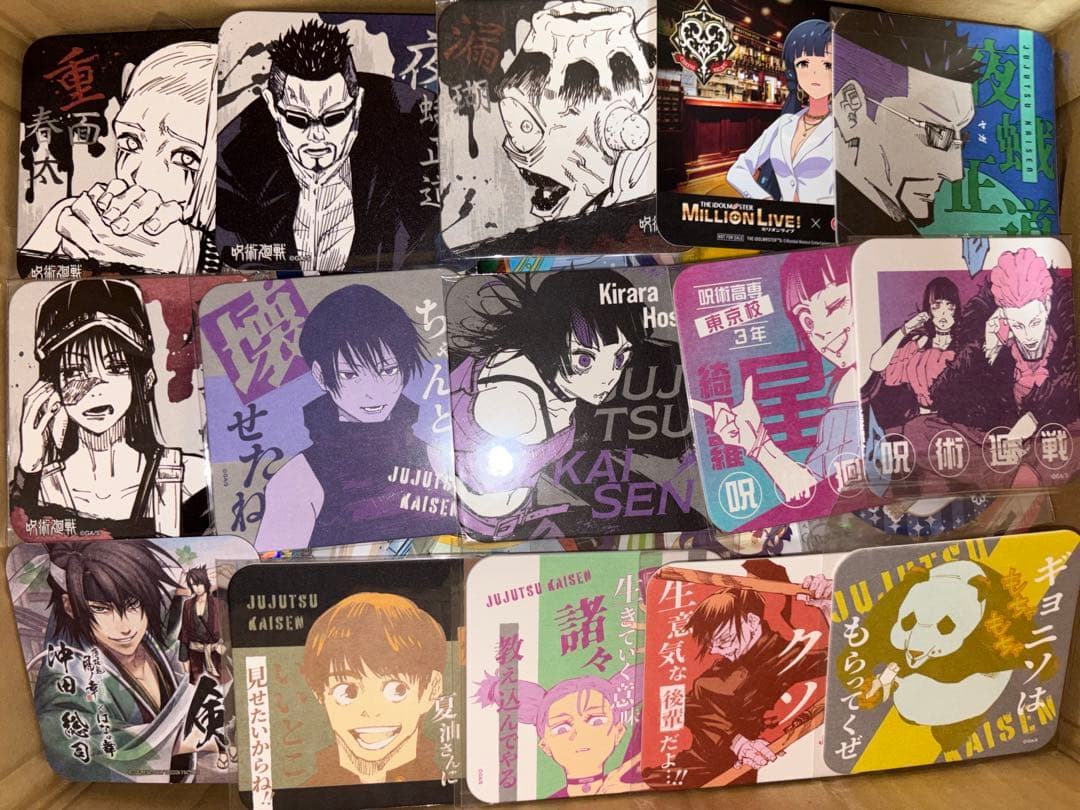 アニメ キャラクターグッズ 紙類 コースターのみ 1350点以上 まとめ売り