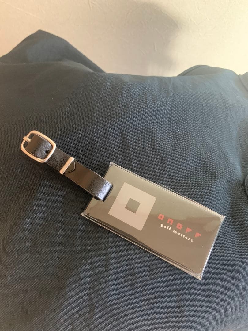 onoff オノフ スタンド キャディバッグ ネイビー/レッド OB0324