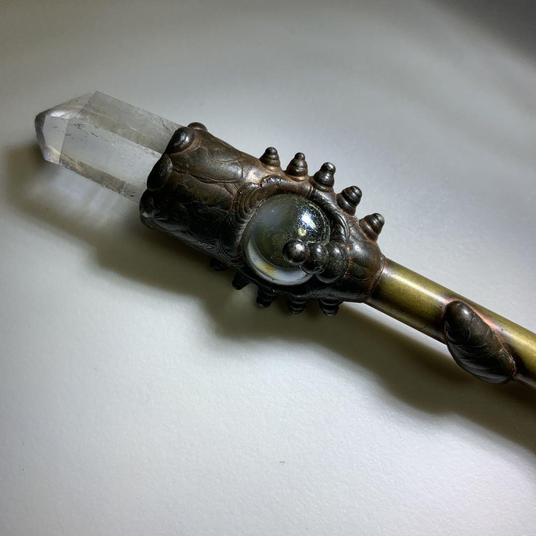 蛇 スネーク 骨董 ワンド 魔法の杖