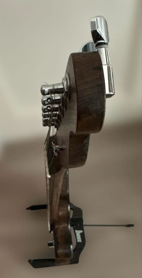 (中古) エレキギター　ブラウンウッドカラー　本体のみ