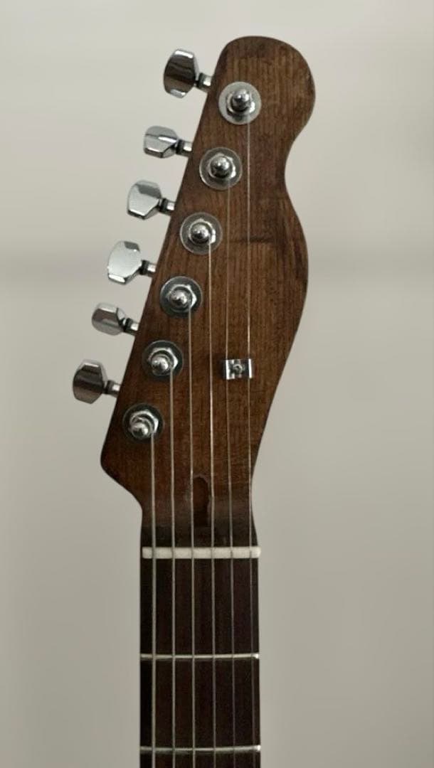 (中古) エレキギター　ブラウンウッドカラー　本体のみ