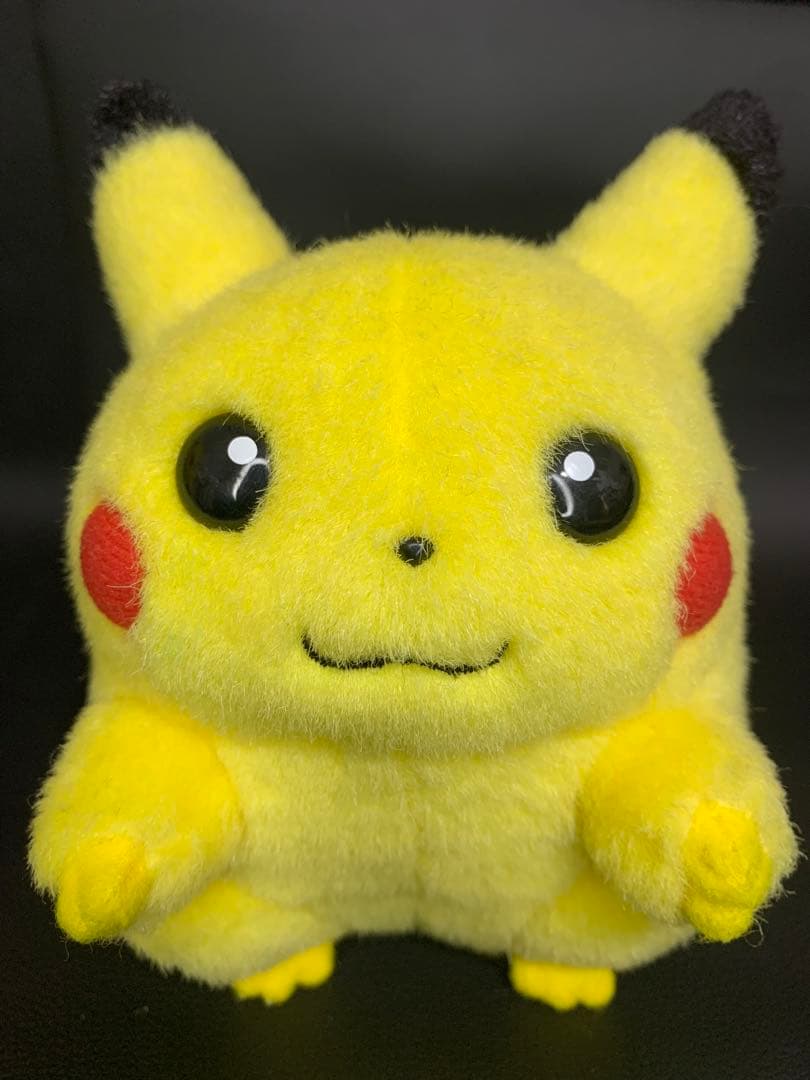 ポケモン ピカチュウ ぬいぐるみ 初期 初代 TOMY タカラトミー 美顔