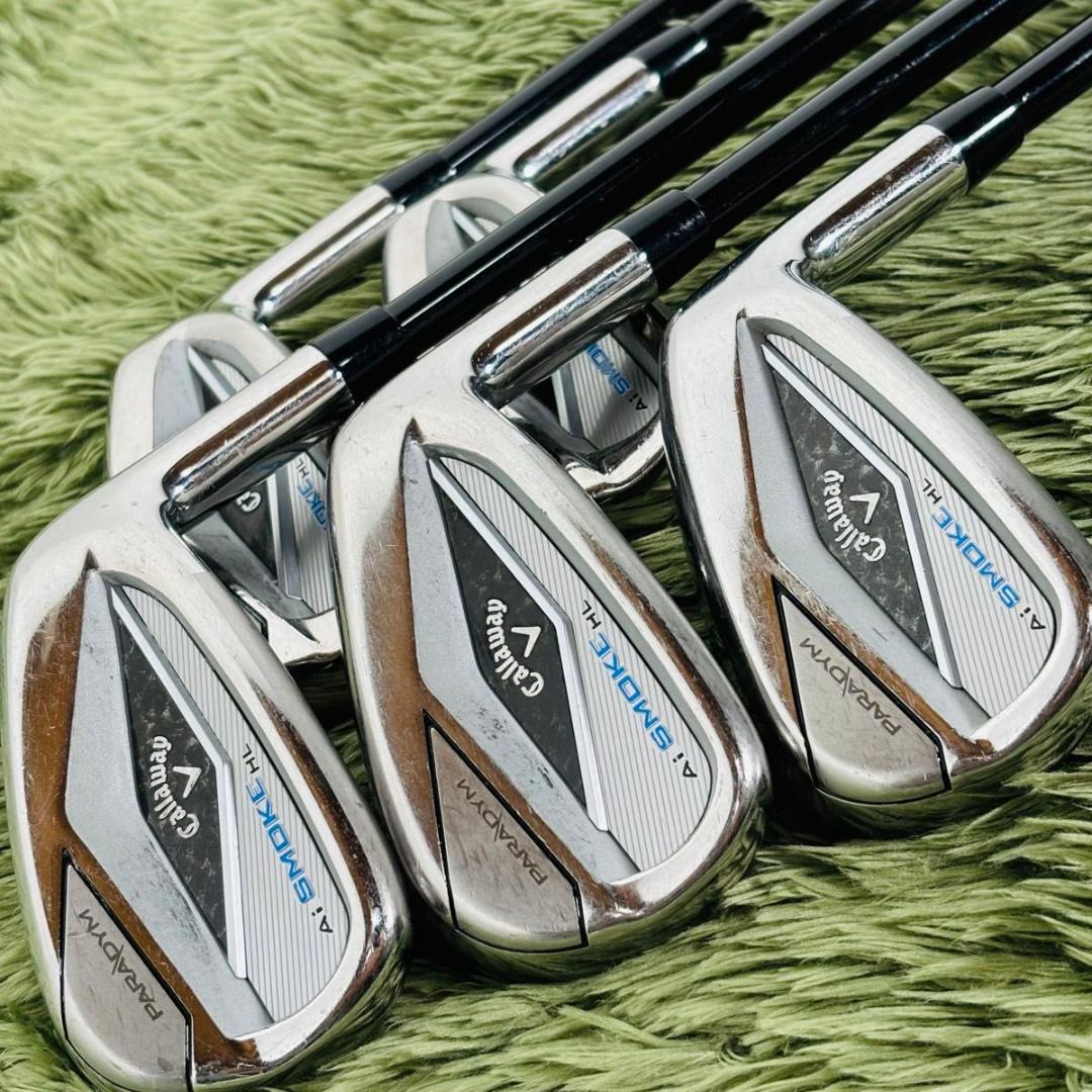 キャロウェイ パラダイム AiスモークHL アイアン5本セット メンズゴルフ