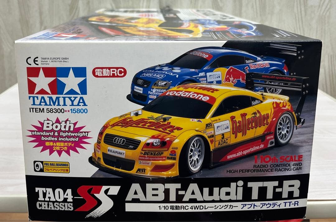ホビーラジコン TAMIYA ABT-Audi TT-R 1/10 TA04-SS