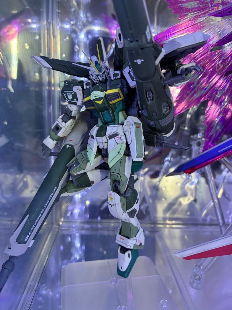 RGインパルス4体セット　部分塗装組み立て済み完成品