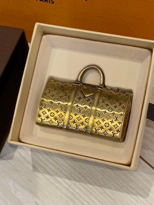 ルイヴィトン ペーパーウェイト キーポル ノベルティー 本物 美品