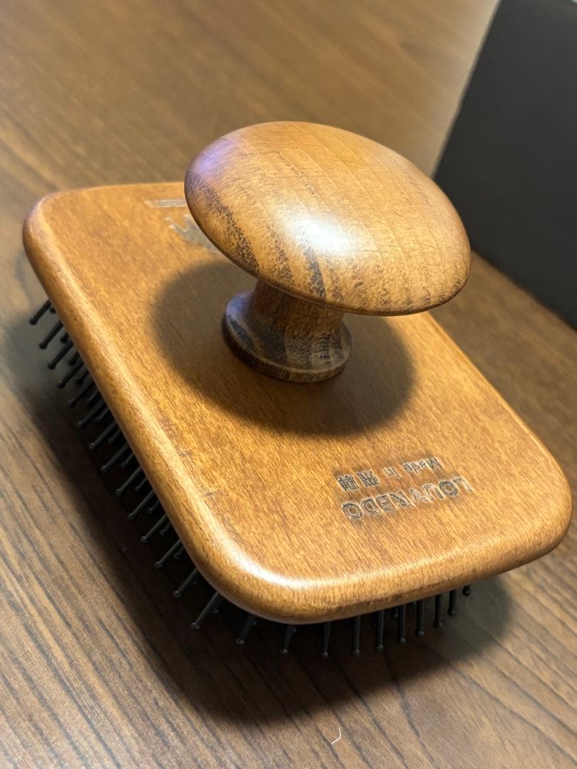 LOUVREDO 日本製 復元ブラシ　ペット用 犬猫 ブラッシング マッサージ