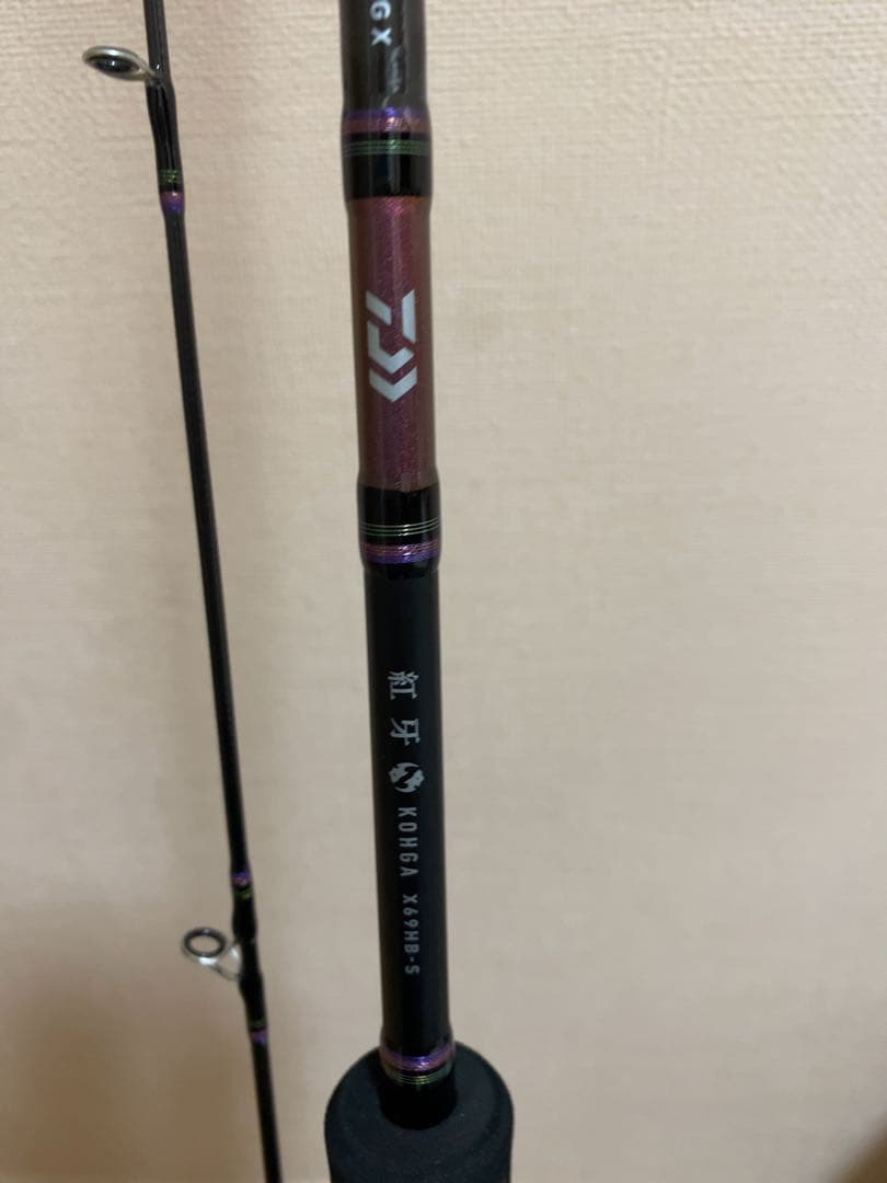 紅牙X69HB-S（タイラバロッド）