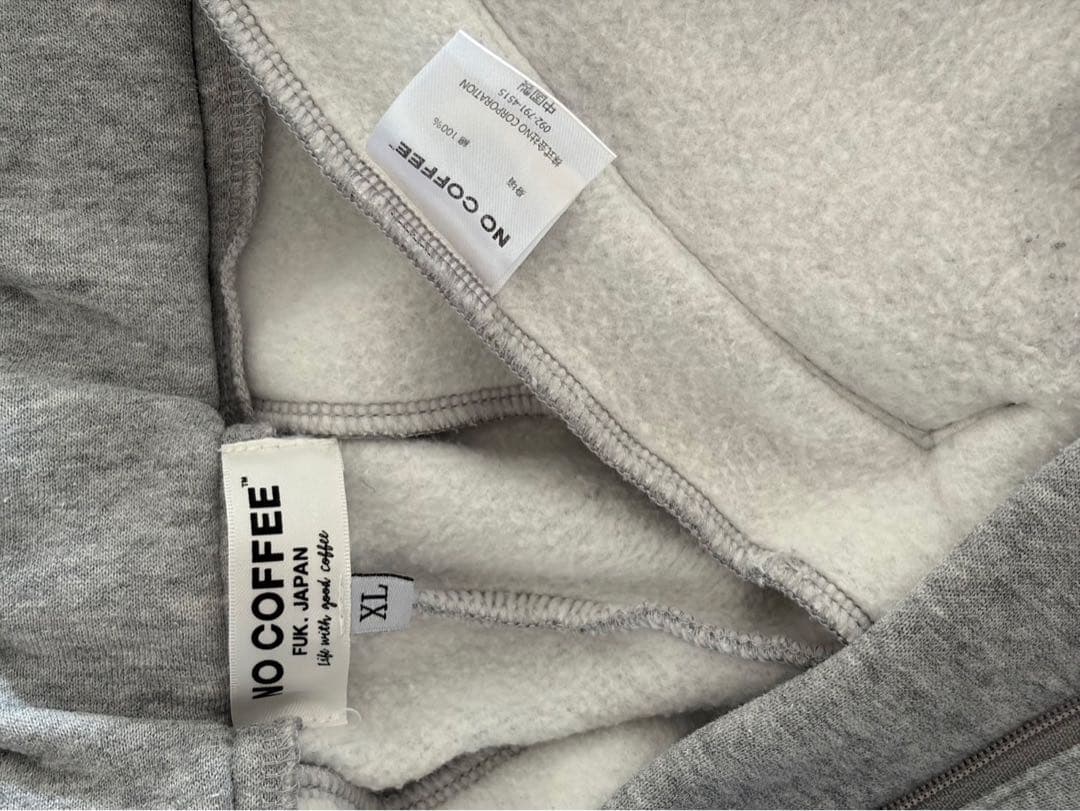 NO COFFEE×CLUBHAUS ノーコーヒー クラブハウス スウェット