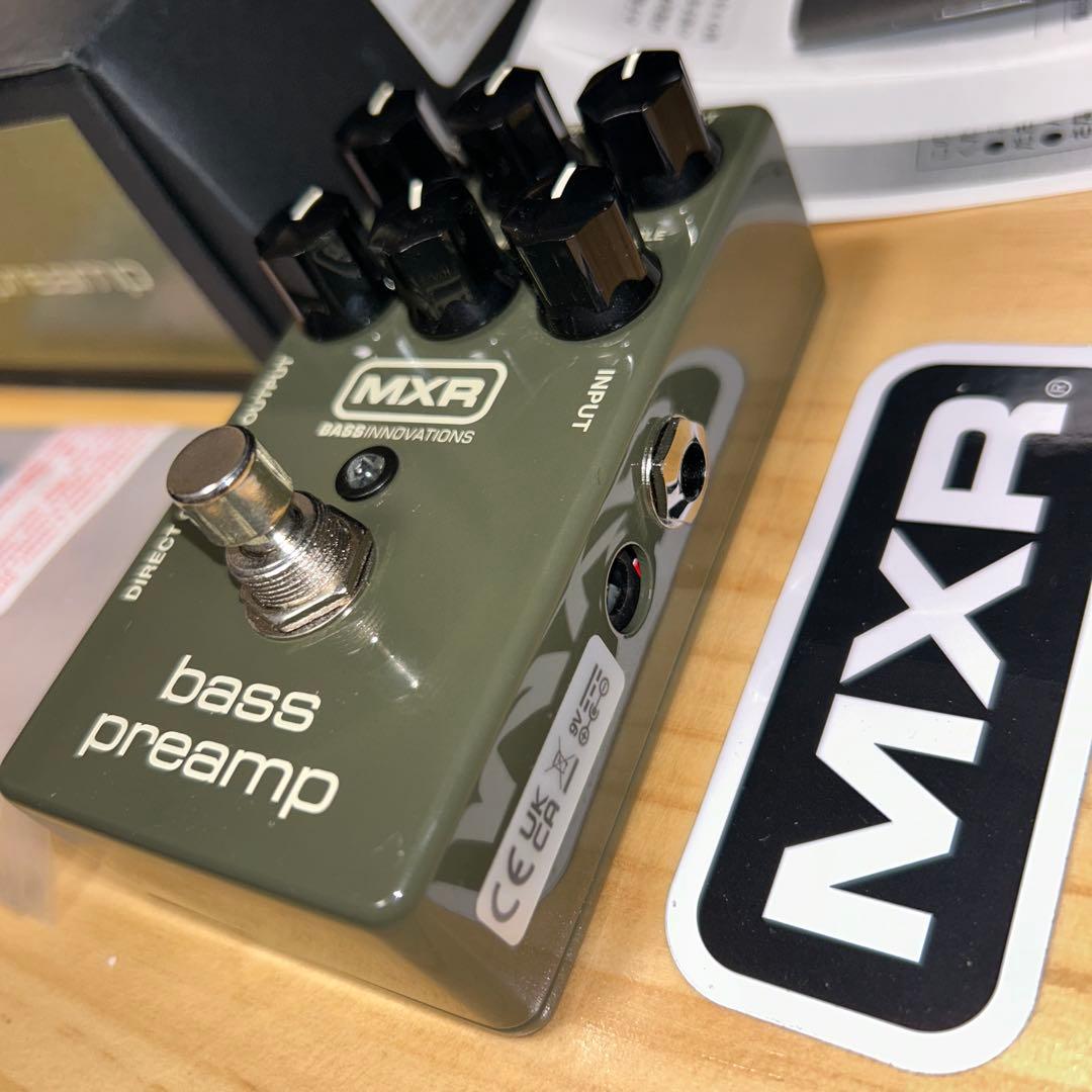 ほぼ未使用MXR M81 bass preamp ベースエフェクター