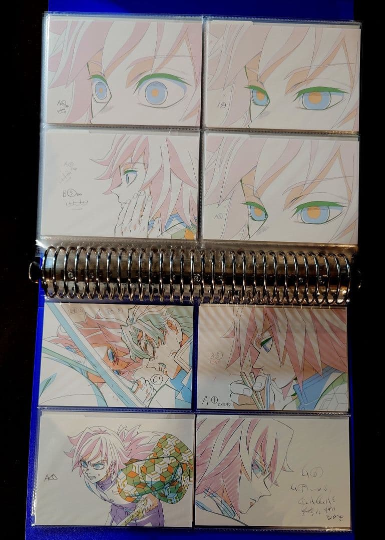 鬼滅の刃 柱展 原画ポストカード 冨岡義勇 コンプリート 151種 その他おまけ