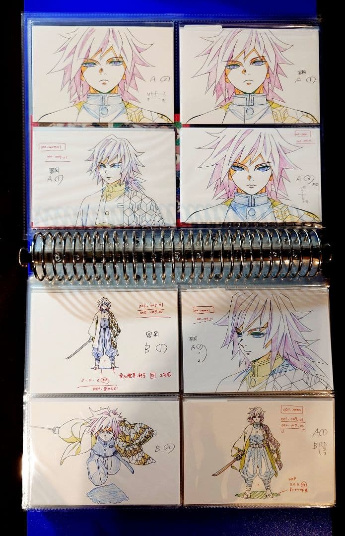 鬼滅の刃 柱展 原画ポストカード 冨岡義勇 コンプリート 151種 その他おまけ