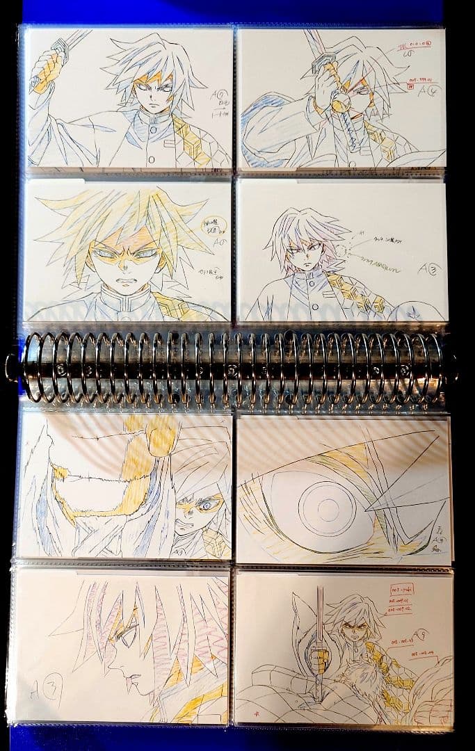 鬼滅の刃 柱展 原画ポストカード 冨岡義勇 コンプリート 151種 その他おまけ