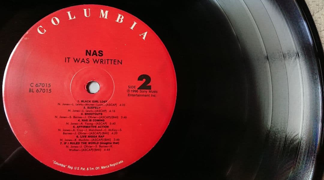 未再生 美品 USオリジナル NAS IT WAS WRITTEN