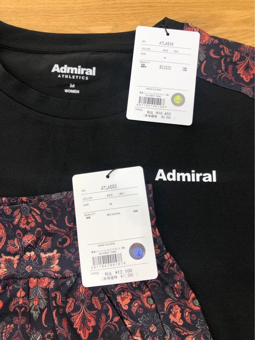 【NEW】アドミラル テニス レディース セットアップ