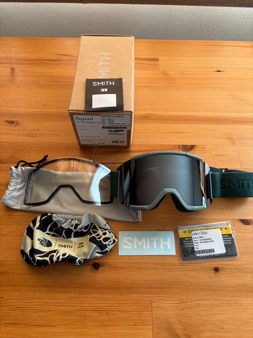 SMITH Squad ゴーグル グリーン