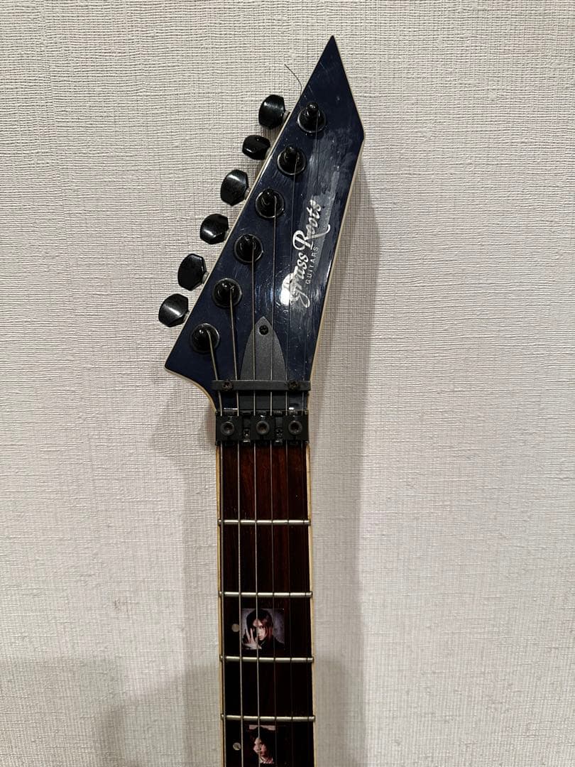 GrassRoots V型エレキギター 動作未確認　フライングV ギター