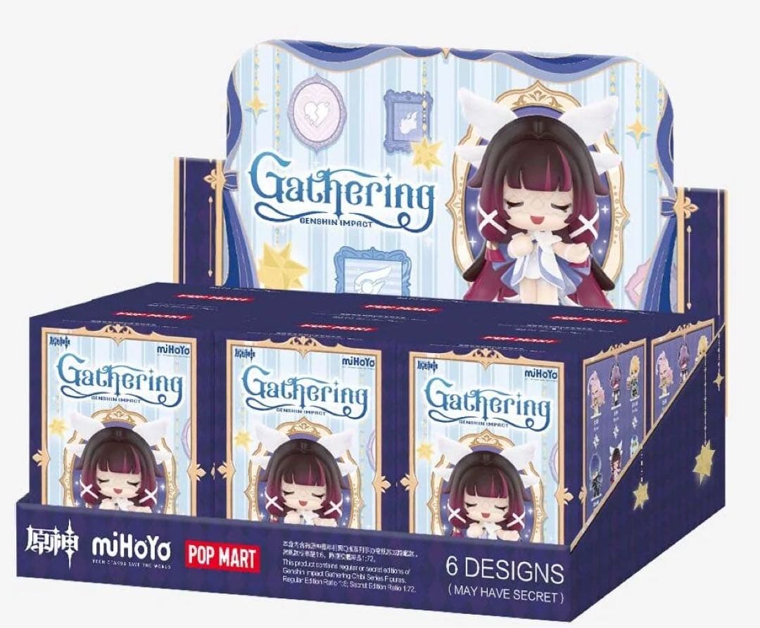 POPMART 原神Gathering Chibi フィギュア　アソートボックス