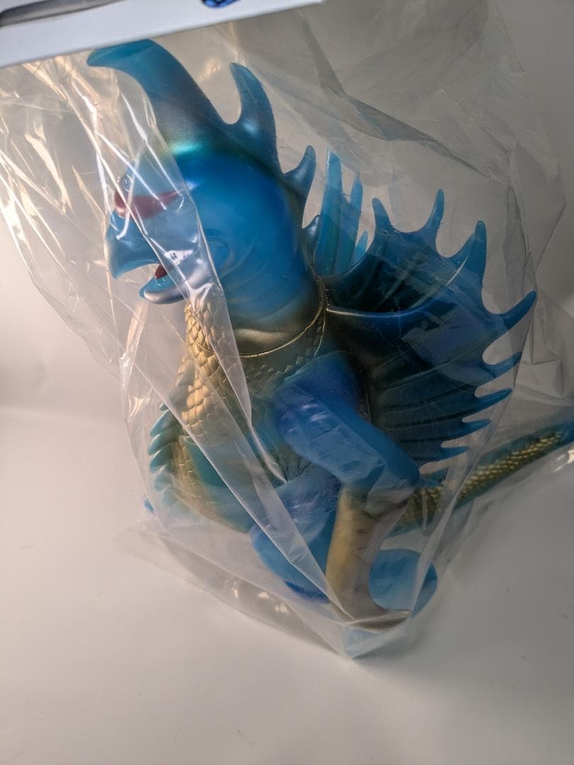 マルサン ガイガン450 ブルークリア ソフビ