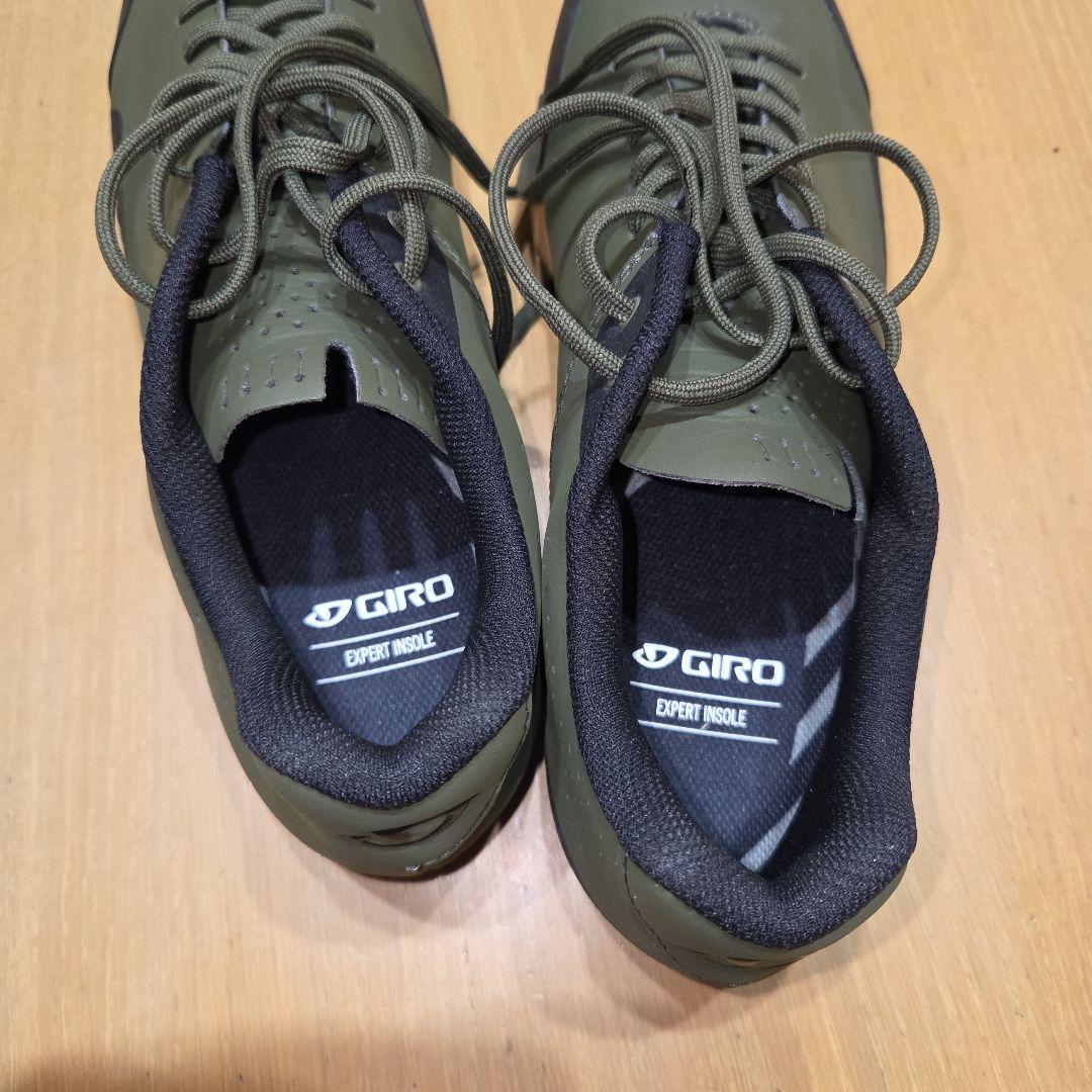 ウェア GIRO PRIVATEER LACE Olive / Gum size42