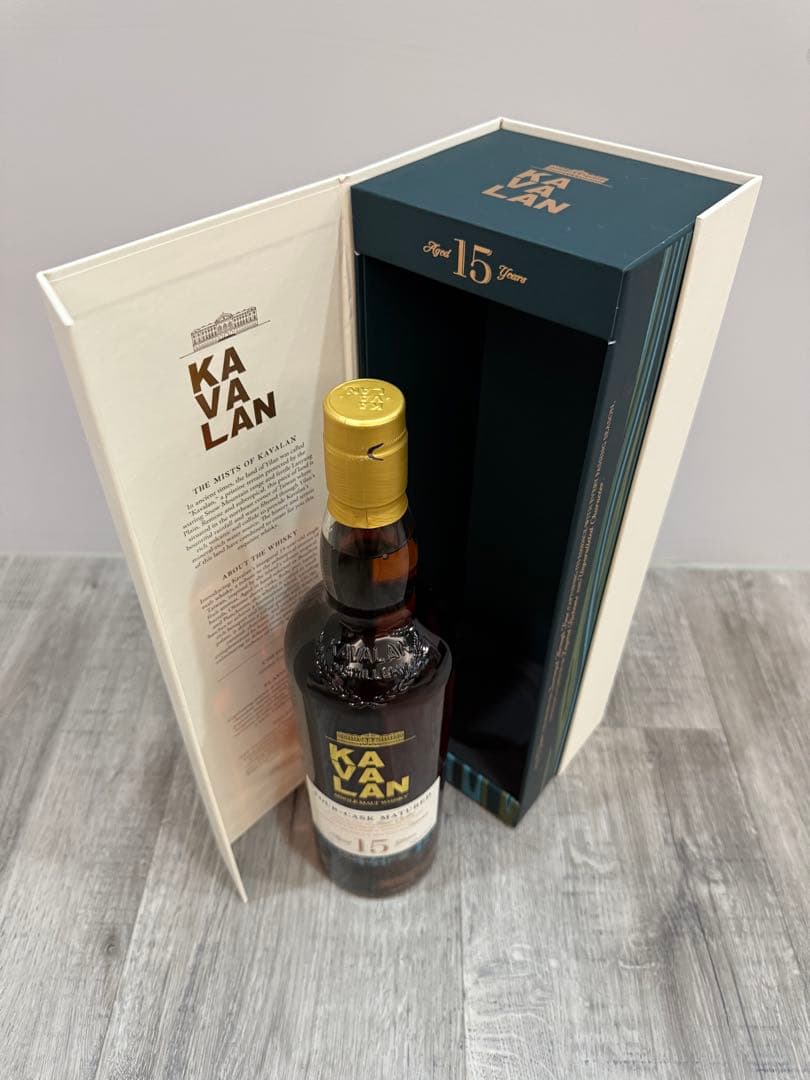 カバラン 初の15年年数熟成 数量限定 2025 KAVALAN