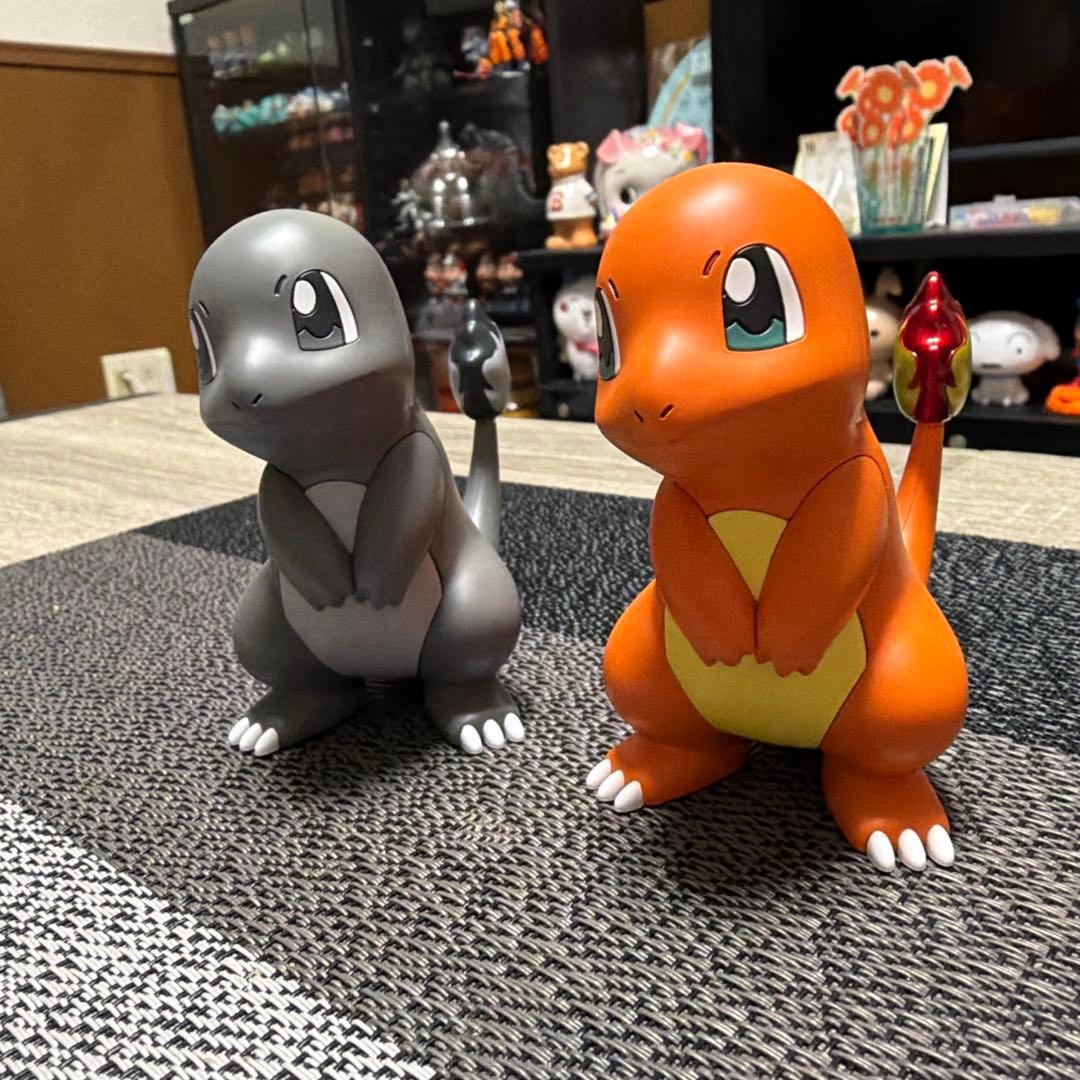 ポケモンプラモコレクションクイックヒトカゲ塗装済み完成品