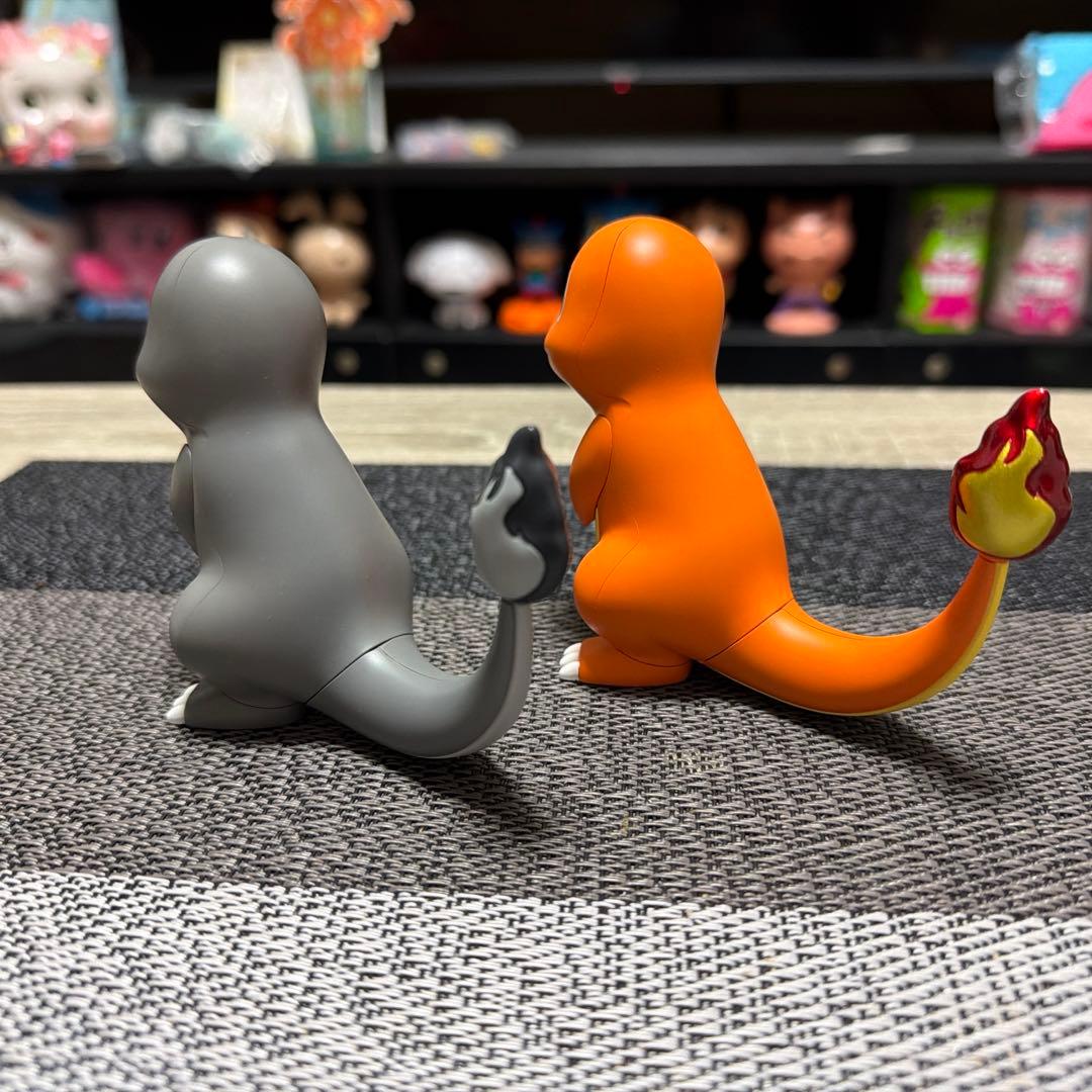 ポケモンプラモコレクションクイックヒトカゲ塗装済み完成品