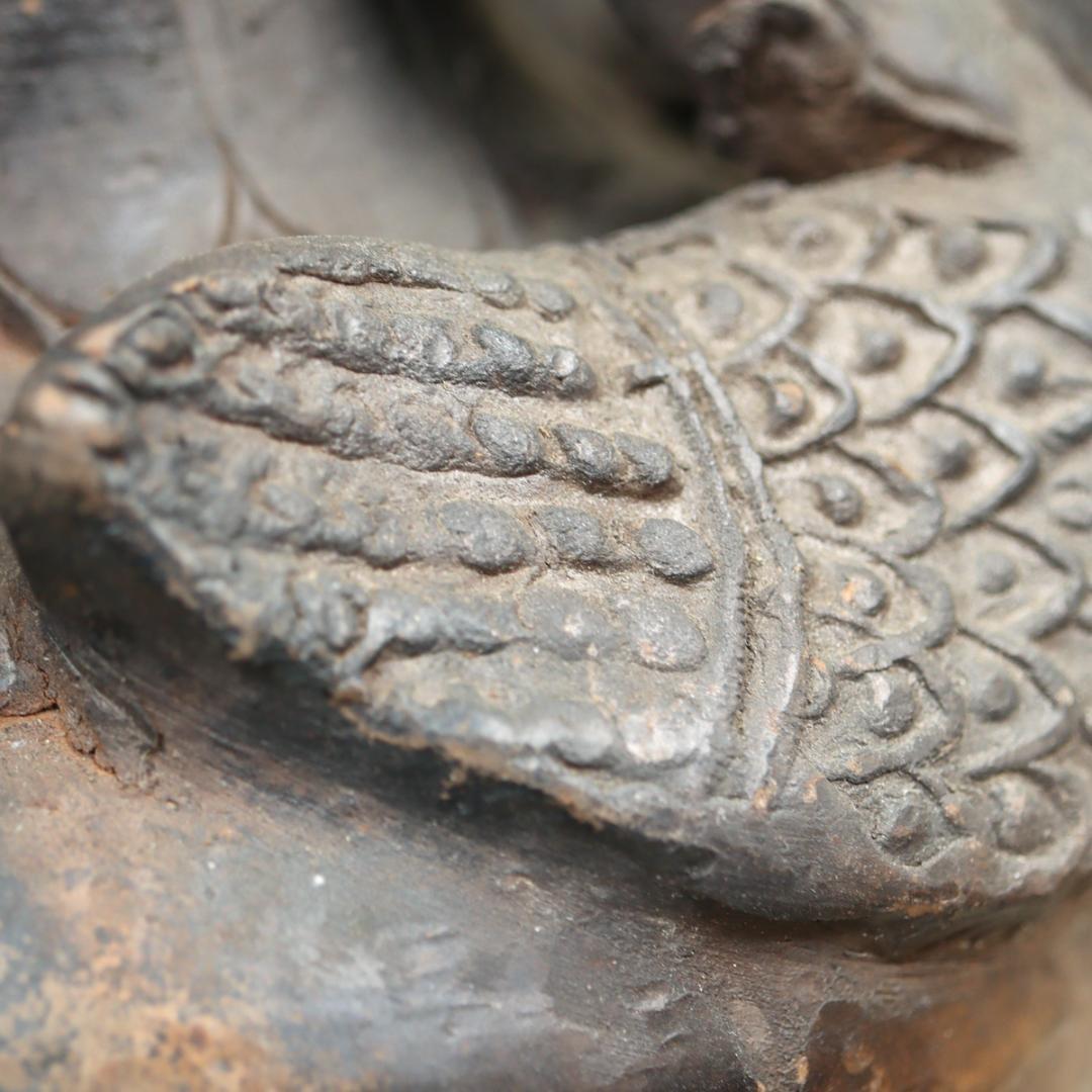 黒陶鳥形ケンディ テラコッタ 水差し