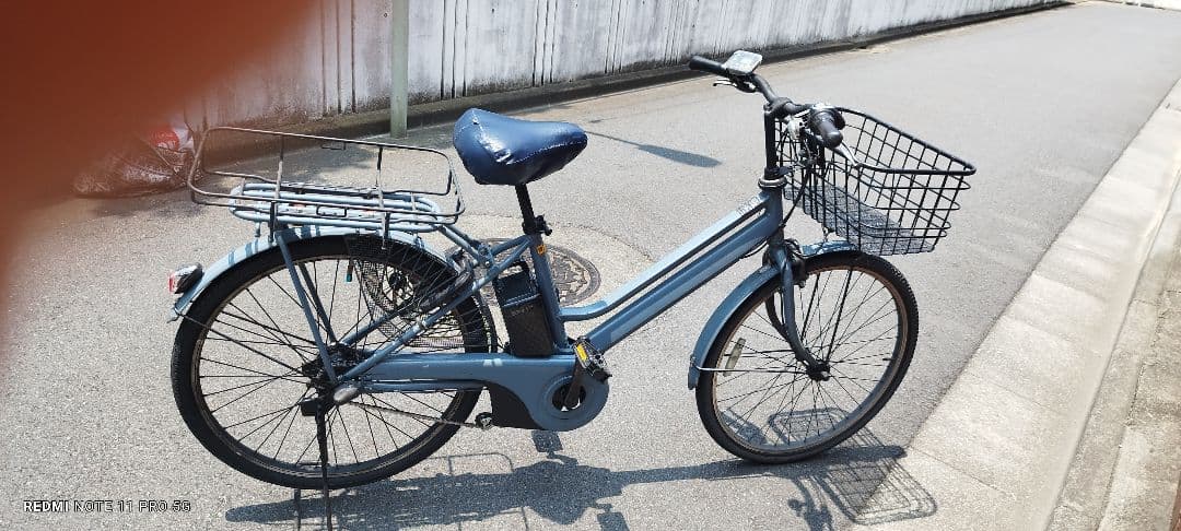 東京 パナソニック 電動アシスト自転車 電池★5　電動自転車　　ティモS