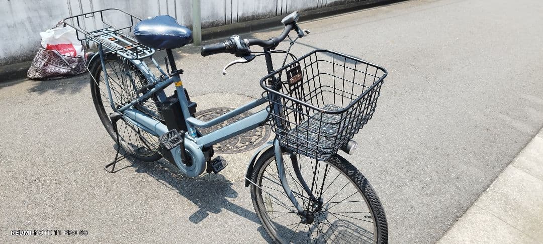 東京 パナソニック 電動アシスト自転車 電池★5　電動自転車　　ティモS
