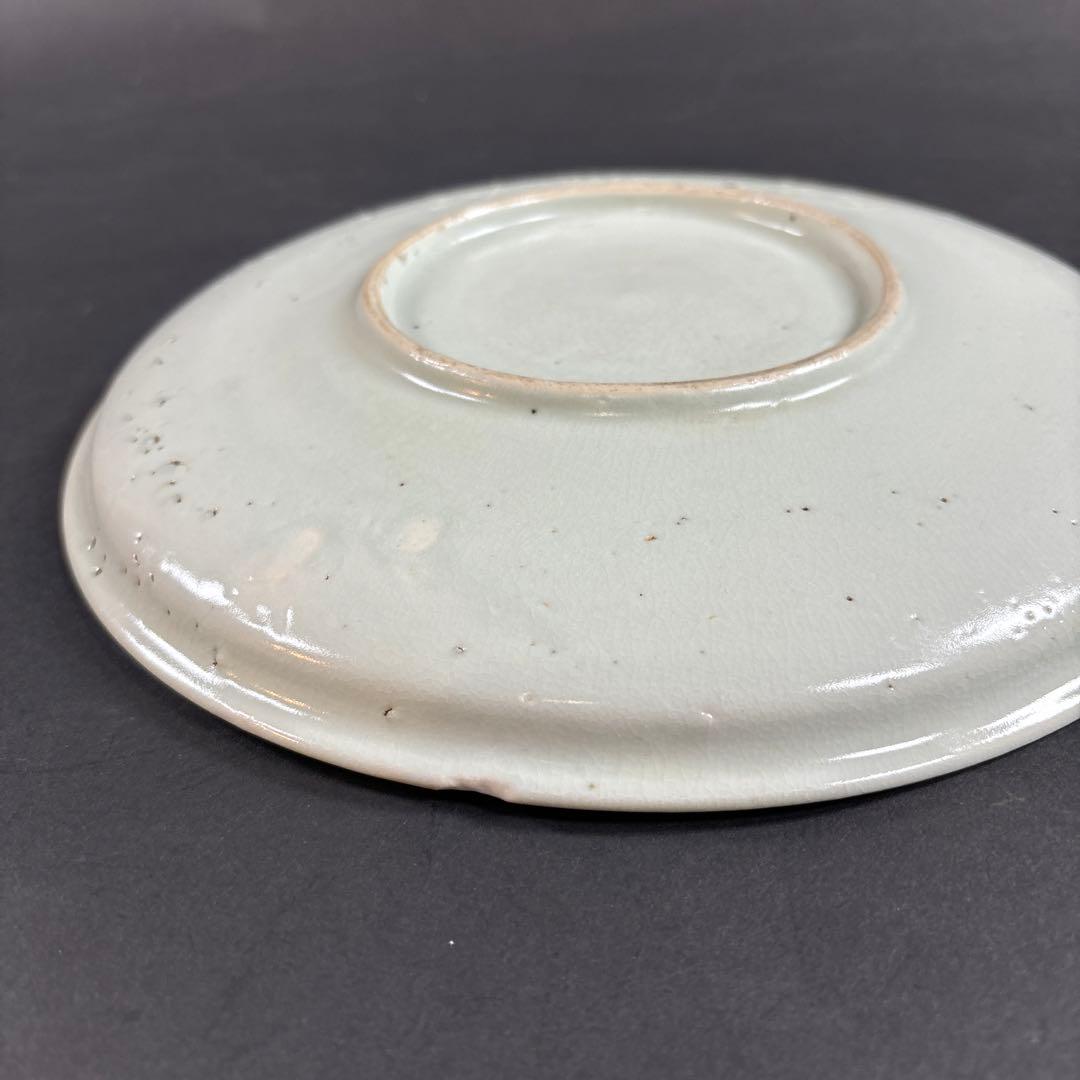 46 タナカ様　値下げ　伊万里　人物　山水　染付　皿　飾り皿