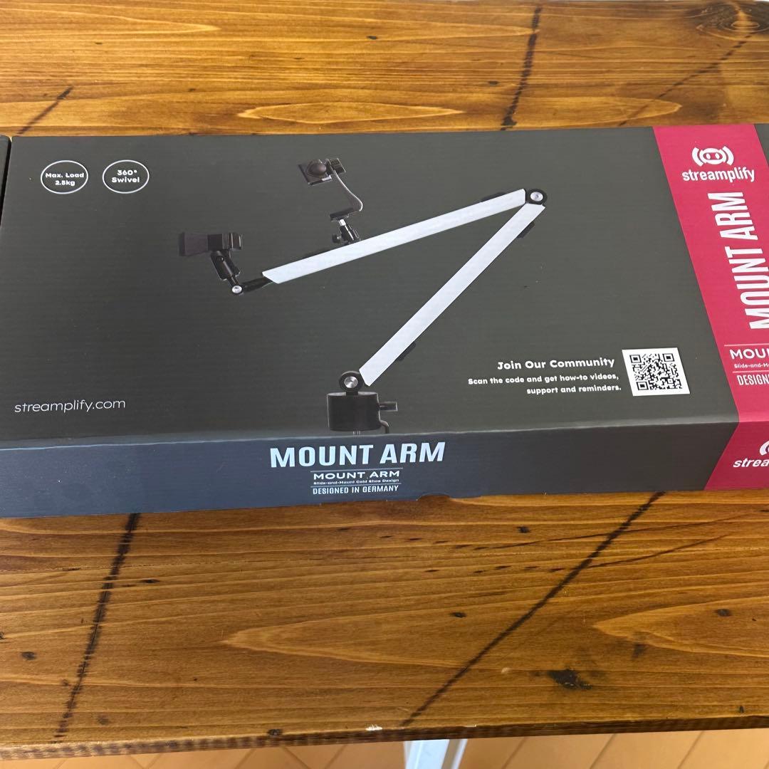 Streamplify MIC PRO コンデンサーマイク　MOUNT ARM