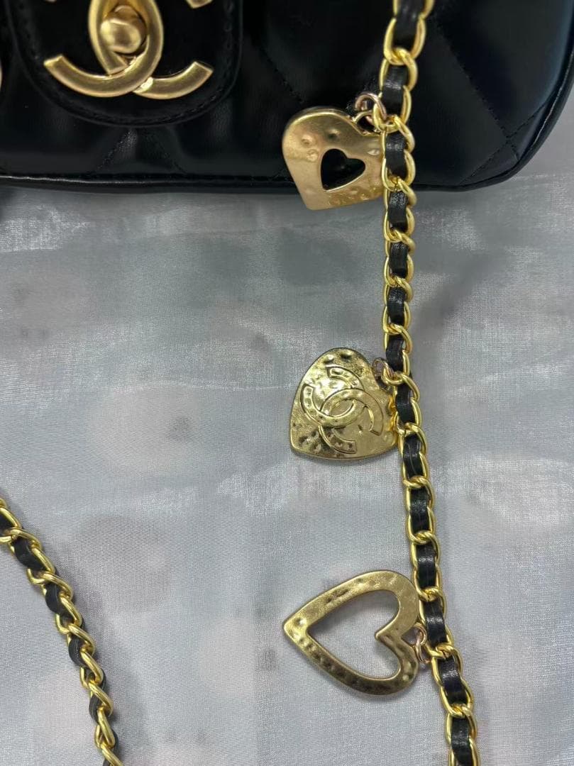 非売品 VIP顧客 限定キルティングショルダーバッグ ハート ノベルティ le