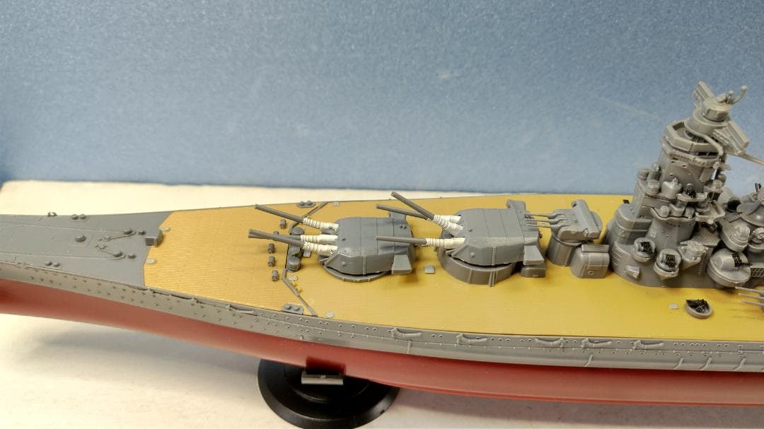 1/700 艦NEXT 日本海軍 戦艦・武蔵（改装前・完成品）、搭載機 2機