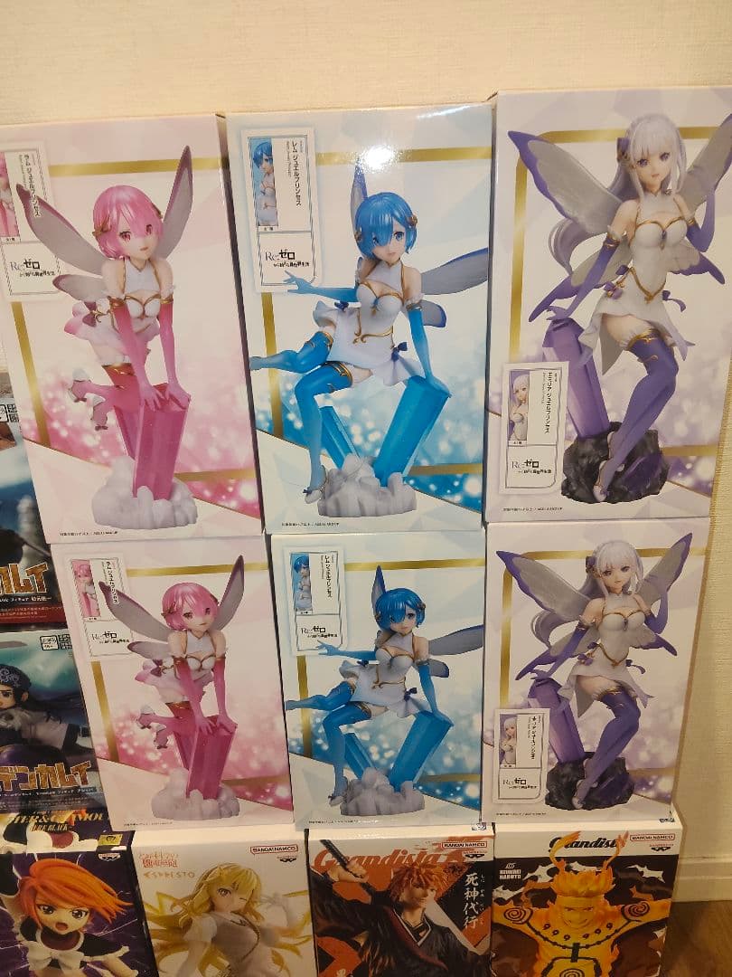 【未開封】12点 フィギュア ゴールデンカムイ リゼロ ナルト BLEACH